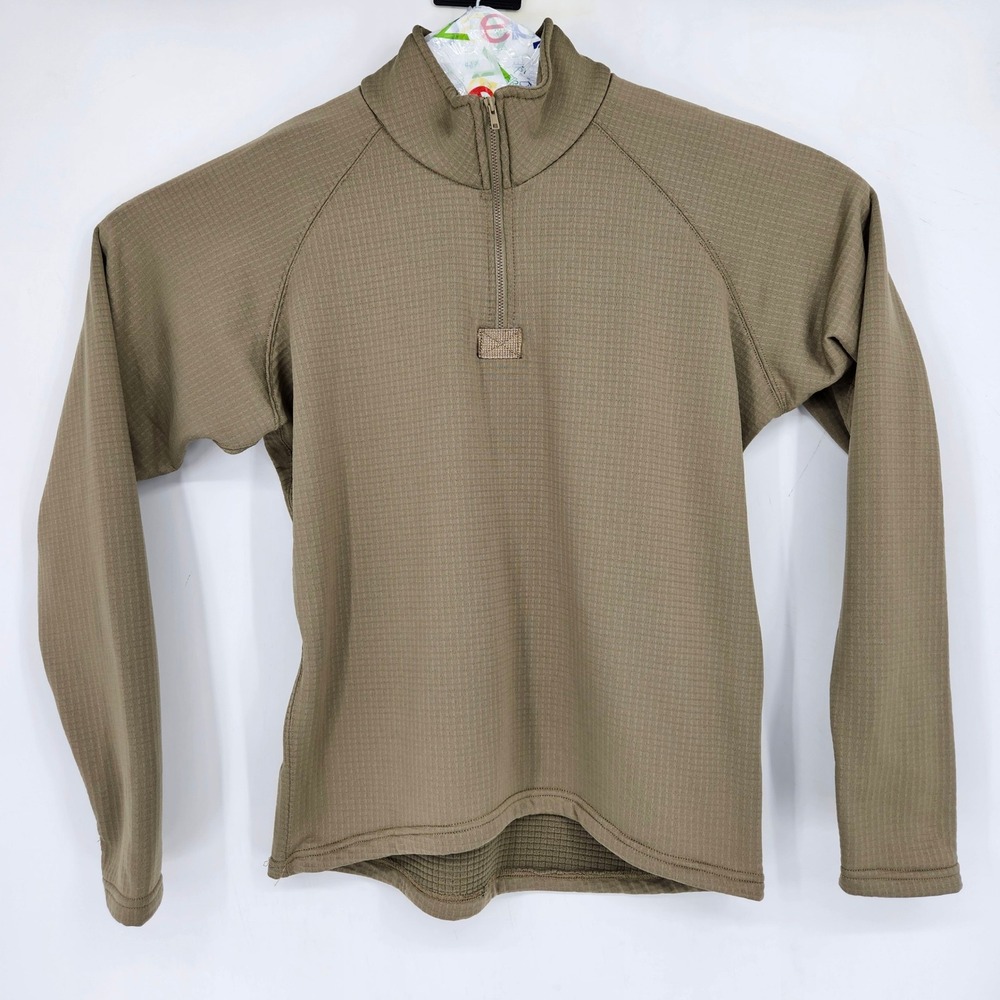 A.O.S Tactical Fleece Mens Large Pullover Theros Half Zip Outdoors Sweatshirt